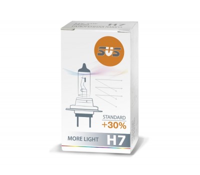 Галогенная лампа SVS Standart +30% H7 PX26d 12v 55w