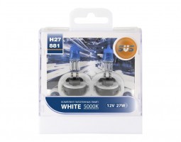 SVS. Комплект галогенных ламп серия White 5000K H27 (881) 27W