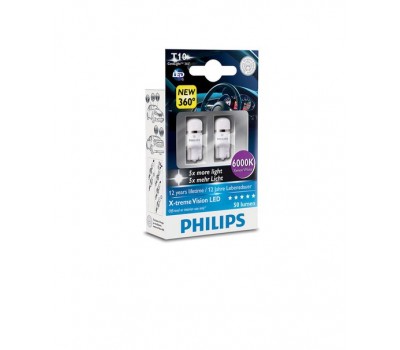 Светодиодные габаритные огни Philips X-treme Vision LED 6000K