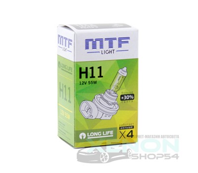 Галогенная лампа MTF-Light  Long Life H11 - HS1211