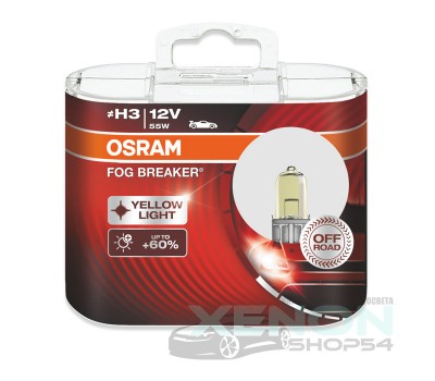 Галогеновые лампы Osram H3 Fog Breaker - 62151FBR