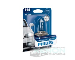 Philips H4 WhiteVision +60% - 12342WHVB1