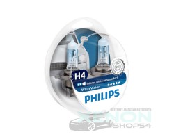 Philips H4 WhiteVision +60% - 12342WHVSM