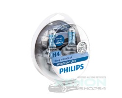 Philips White Vision Ultra H4 4200K - 12342WVUSM