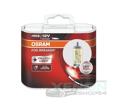 Галогеновые лампы Osram H4 Fog Breaker - 62193FBR
