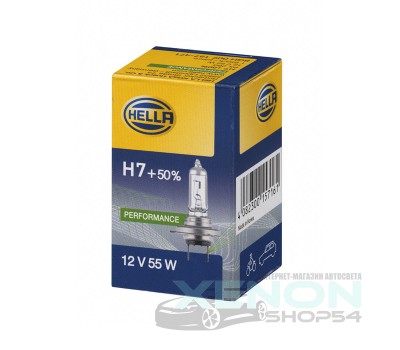 Галогеновая лампа Hella H7 Light Power +50% - 8GH 007 157-471