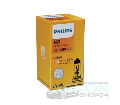 Галогеновая лампа Philips H7 Standard Vision - 12972PRC1
