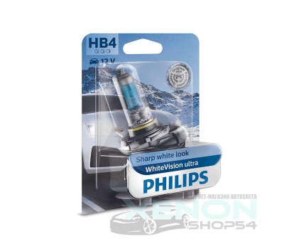 Галогеновая лампа Philips WhiteVision Ultra HB4 - 9006WVUB1