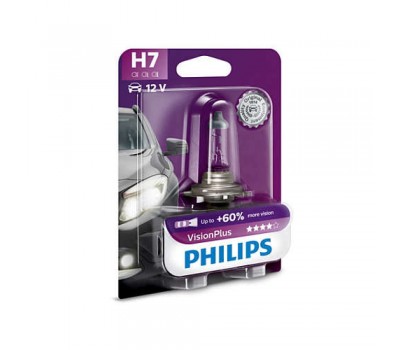Галогеновые лампы Philips H7 Vision Plus +60% - 12972VPB1