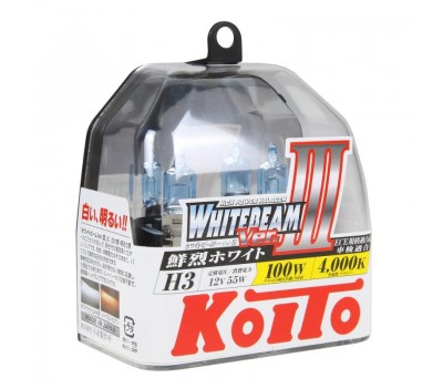 Галогеновые лампы Koito Whitebeam III H3 - P0752W