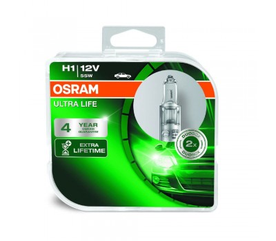 Галогеновые лампы Osram H1 Ultra Life - 64150ULT-HCB