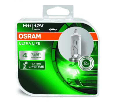Галогеновые лампы Osram Ultra Life H11 - 64211ULT-HCB