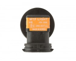 MTF Light. Лампы галогенные H5A1208 H8 12V 35W ARGENTUM +50%