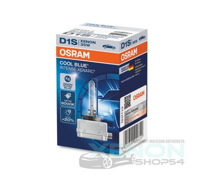 Ксеноновая лампа D1S Osram Xenarc Cool Blue Intense - 66140CBI