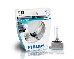 Лампа D1S Philips X-treme Vision (+50%) - 85415XVS1