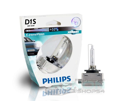 D1S Philips X-treme Vision (+50%) - 85415XVS1