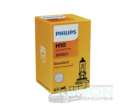 Галогеновая лампа Philips Vision H10 +30% - 9145C1