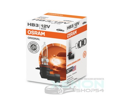 Галогеновая лампа Osram Original Line HB3 - 9005