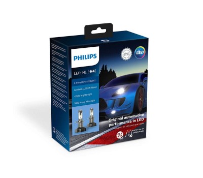 Светодиодные лампы Philips H4 X-tremeUltinon LED gen2 5800K - 11342XUWX2