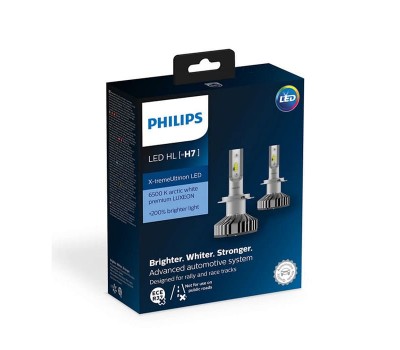 Светодиодные лампы Philips H7 X-Treme Ultinon LED - 12985BWX2