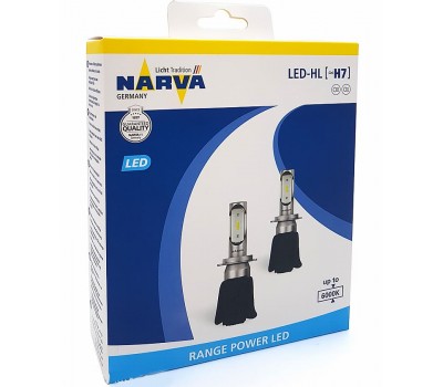Светодиодные лампы Narva H7 LED Range Power 6000K - 18005X2