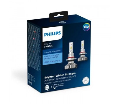 Светодиодные лампы Philips HB3/HB4 X-Treme Ultinon LED - 11005XUWX2