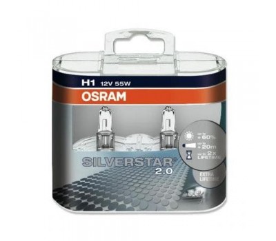 Галогеновые лампы Osram H1 SilverStar - 64150SV2-HCB