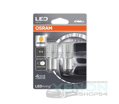 Светодиодные лампы Osram P21/5W LEDriving Standard - 1457YE-02B