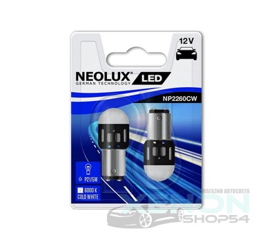 Светодиодные лампы Neolux P21/5W LED Gen.2 - NP2260CW-02B