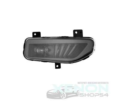 Светодиодные ПТФ MTF-Light для Nissan X-TRAIL, QASHQAI - черный цвет - FL07NX(b)